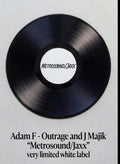 Adam F - METROSOUND  - Adam F, & Outrage & J Majik - Reboot - B side Adam F - 'Jaxx' - Outrage Reboot