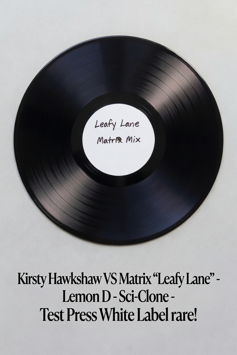 Kirsty Hawkshaw vs Matrix - A side Leafy Lane B side Lemon D - Sci-Clone