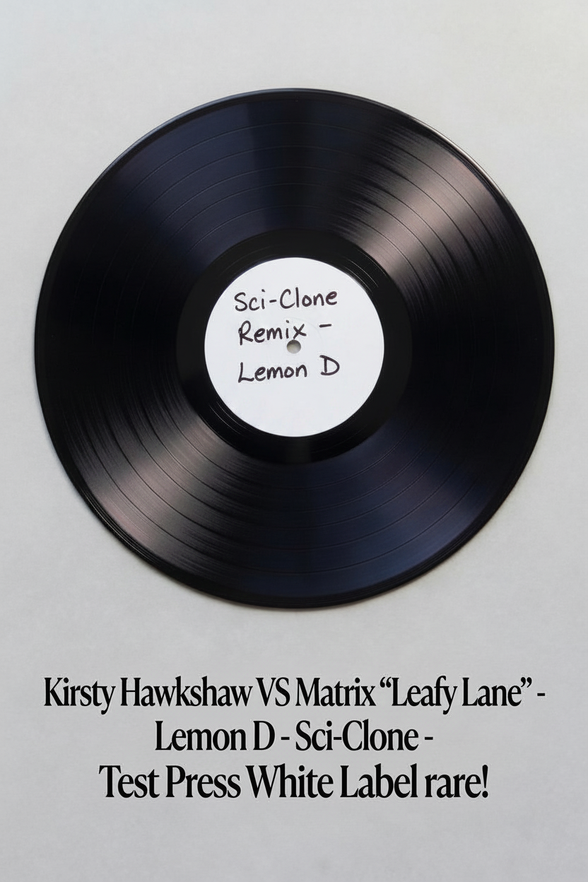 Kirsty Hawkshaw vs Matrix - A side Leafy Lane B side Lemon D - Sci-Clone