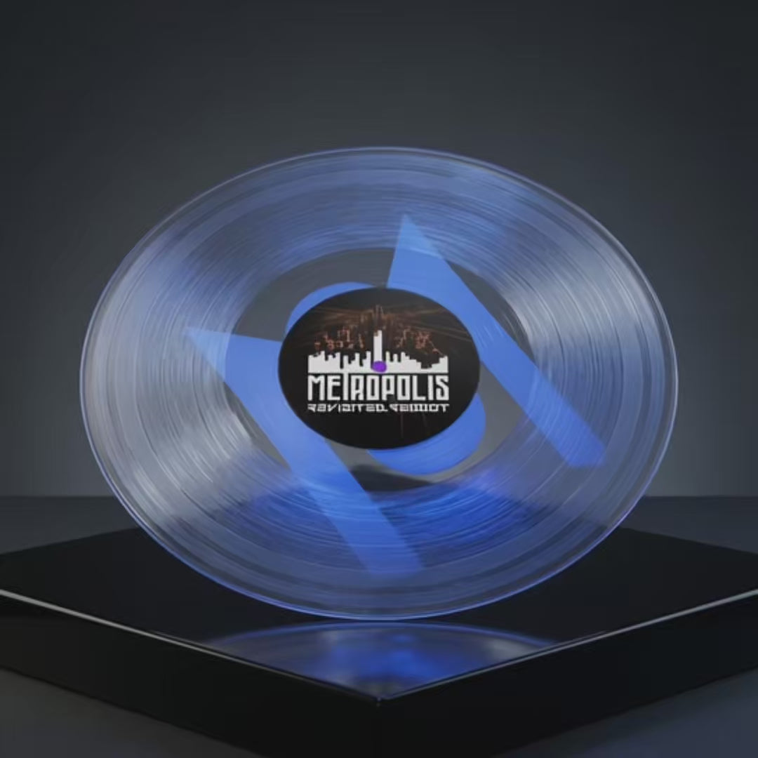 Adam F - Metropolis Revisited - Doc Scott vs Overlook reboot bootleg - clear vinyl Limited Edition